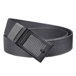 Men's Canvas Belt With Automatic Buckle Casual Breathable Jeans Belt Cratch Resistant And Wear-Resistant Outdoor Sports Belt