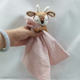 Baby Soother Appease Towel Bib Soft Elk Bear Elephant Sleeping Doll Teether Infants Comfort Sleeping Nursing Cuddling Blanket