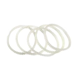 6Pcs KT6808 Chain Dentate Strips Easy to Use Convenient Jewelry Rotary Tumbler Parts Rotary Tumbler Conveyor Belts Accessories