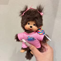 2026 NEW Monchhichi Plush Doll Pendant Kawaii Monkey Keychain Cute Cartoon Couple Keyring Bag Charms Birthday Gift 몬치치 モンチッチ