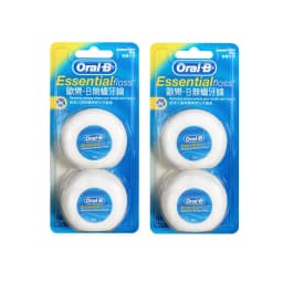 Oral B Essential Floss Smooth Comfort unwaxed Mint Flosser Interdental Deep Clean Remove Plaue Ultra-Fine Dental Floss 50m/Box