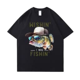 Buy A Man Eat Fish He Day Teach Fish Man To A Lifetime Funny Meme T Shirt Unisex Casual Cotton T-shirt Men Cotton Oversized Tees