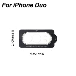 1-5Pcs Ultra Clear Tempered Glass For iPhone 18 Pro Max 18Pro Duo 17Pro Rear Lens Film HD Camera Protective Tempered Glass Cover