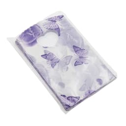 200pcs 9X15cm Heart and Butterfly Patterns Plastic Jewelry Gift Bag Jewelry Pouches Bags