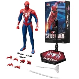 ZD Toy Spider-Man Brand New Day Spider Man PS4 Peter Parker Gold Black Red Iron Spider Hobie Brown Action Figure Toys Model Gift