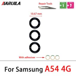 NEW Rear Back Camera glass Cover Lens With Adhesive For Samsung A13 A14 23 4G A32 A52 5G A33 A53 A73 A52 A72 A82 A52S A24 A34