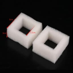 3/10Pcs Cat Water Fountain Water Pump Foam Filter Compatible With Square Dispenser Pre-Filtered For Fresh & Clean Drinking Water