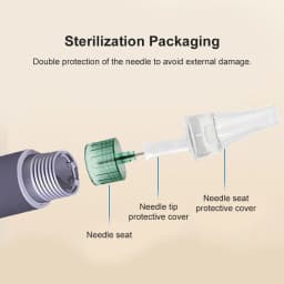 100-500PCS Pen Needles for Insulin Injection - 4/5/6/8mm, Universal Fit for Insulin Pens, Blood Glucose Management Accessories