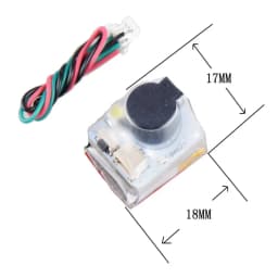 Finder JHE20B JHE42B Super Loud FPV Buzzer Tracker with LED Alarm Lost Drone Beeper 5V for Flight Controller RC