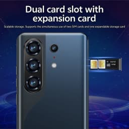 K-Touch Cheap C27 Ultra 8000mAh Cell Phone 7.3HD Mobile Phones 22G+2TB Smartphone 5G Dual SIM Android 15 16+48MP Camera Cellphones