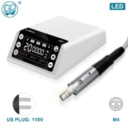 AI-AM7 Electric Micromotor LED Kit with Smile S1-5L Contra Angle 1:5 Increasing Handpiece Dental Endodontic Equipment 2/4 Holes