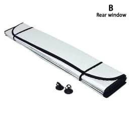 Car Front Window Sunshade UV Protection Shade Sun Protector Windshield Visor Cover Auto Curtain Sunshade Access(folded shipping)