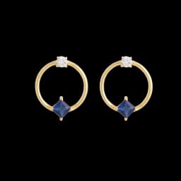 CRMYA Unique gold-plated CZ Stud Earrings For Women Cubic Zirconia Pendientes Boho Luxury Fashion Jewelry