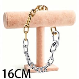 2026 New 925 Silver Women's Classic Logo Heart Shaped ME Chain Link Open Loop Bracelet Display Tool Exquisite DIY Charm Jewelry