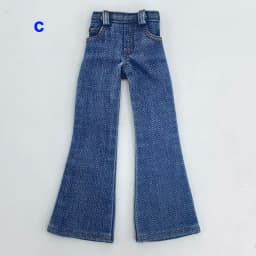 For Blythe Doll Clothes Jeans Pants for Ob24 Ob22 Azone Dolls Outfit Tight Shirt