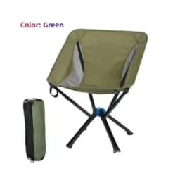 Outdoor Portable Quick Open CLIQ Chair Lightweight Folding Aluminum Fishing Backpacking Beach Camping Chair
