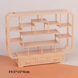 High Quality Mini Dollhouse Miniature Bogu DIY Multistyles Furniture Model Display Scene Decoration Accessories Toy