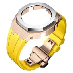 Mod Kit For Casioak GMAS2100 Stainless Steel metal Case Rubber Strap for Mod Kit GMA-S2100 4thGen Replacement shoc K Accessories