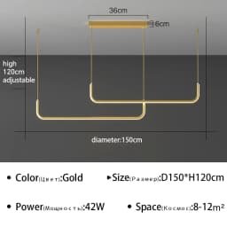 Modern LED Ceiling Chandelier for Living Room Table Dining Room Ceiling Pendant Lamps Home Decorative Lighting Fixture Lustre