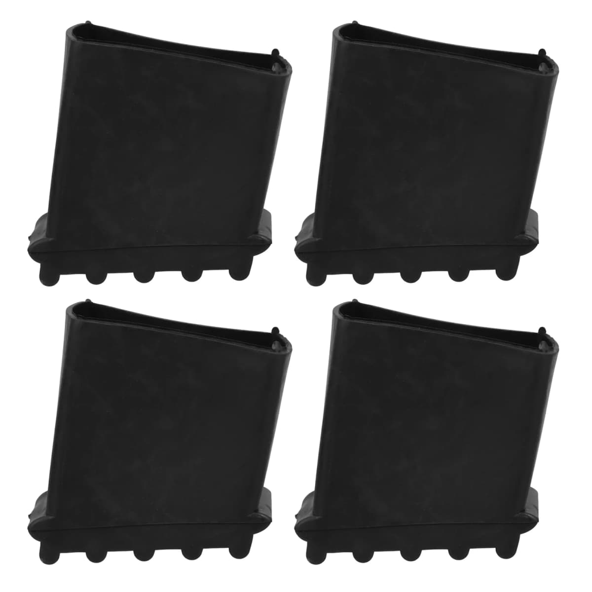 4Pcs Step Ladder Feet Covers Non-slip Ladder Feet Rubber Pad Versatile Furniture Mat Ladder Leg protect Cover Non-skid home tool
