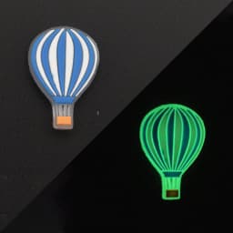 1PCS Luminous Shoe Charms Set for Clog Sandals Decoration DIY Shoe Charm Pins for Men Women Kids Letters Rainbow Food