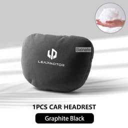 For Leapmotor C10 C11 C16 B01 B10 C01 2024 2025 2026 Car Neck Pillow Waist pillow Car Headrest Neck Support Seat Car Accessories