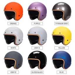 Jet Helmet DOT Open Face Helmet for Men Women Retro 3/4 Motorcycle Helmets Vintage Cafe Racer Half Face Helmet Capacete De Moto