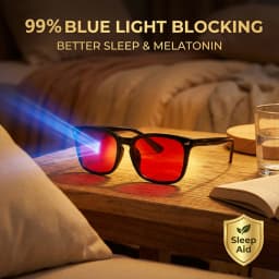 Anti Blue Light Blocking Sleep Glasses Women Men 2026 Computer Gaming Read Red Lens Filter Eyeglasses Change Color Sunglasses
