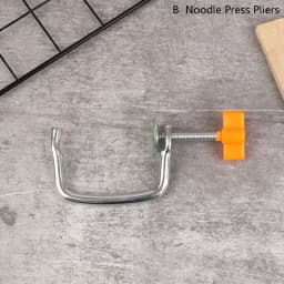 Durable Pasta Machine Holder Replacement Home Kitchen Fixing Noodle Maker Clip Handle Metal Tool Parts Handheld Accessories New