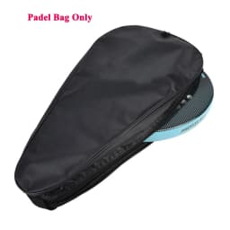 Oxford Black Padel Paddle Bag Cover For Various Tennis Racket Soft Face Carbon Fiber EVA Racquet Unisex Tennis Shoulder Bags