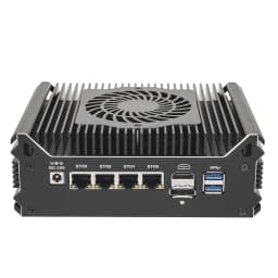 Aittact N150/6405U/I3-8145U/I5-8265U Firewall Soft Route 4-Port I226-V 2.5G Robust PFSense OPNsense Fanless Mini PC Computer
