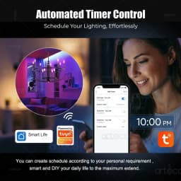 Tuya E27 GU10 E14 Smart Bulb Bluetooth WiFi Zigbee Dimmable Smart LED Lamp RGBCW LED Light Bulb Work With Alexa Google Assistant