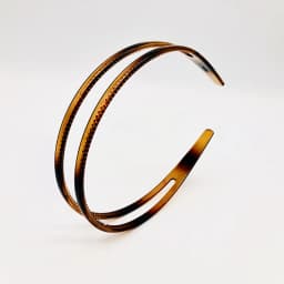 Plastic Headband Double Row Teeth Comb Hair Band Simple and Chic Hair Hoop Non-Slip Hair Accessory for Women Girls Daily Dating