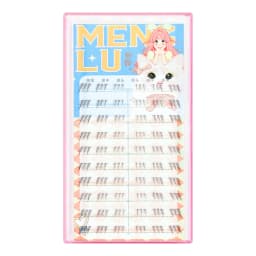 10 Rows Sunflower False Eyelashes Black Natural Manga Lashes Anime Eyelashes Large Capacity Eyelashes Extension Chinese Makeup