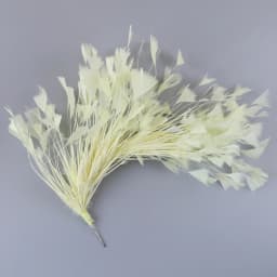 10-12inch Multicolor Turkey Goose Feather Flower Triangle Tipped Coque Free Bendable Feather Plumas Crafts DIY Lady Headdress
