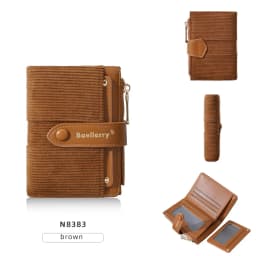 Braellery Multi-card Holder for Women Large Capacity Wallets Female Fashion Wallets Coin Change Purse Patchwork Design Purse