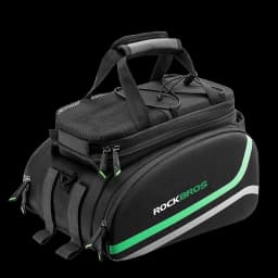 ROCKBROS Bicycle Carrier Bag Waterproof 35L Large Capacity Pannier Rear Rack Shelf Bag Multifunction Travel Bag Bike Accessories