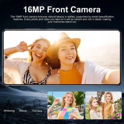 K-Touch Smartphone For S26 Ultra 5G Cell Phone 7.3 Inch 7800mAh Battery Mobile Phones Full Display Android 48MP Camera 22GB RAM 2TB ROM Face ID 5G Dual SIM Unlocked Android 15 Cell Phone with FM Radio GPS
