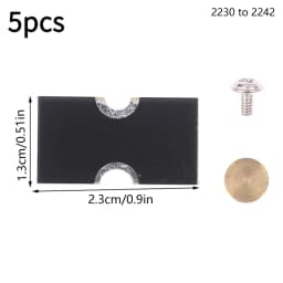M2 Solid State Drive Adapter M2 2230 SSD To 2242 Converter Card 2242 To 2280 Transfer Card Adapter Extension Bracket Install
