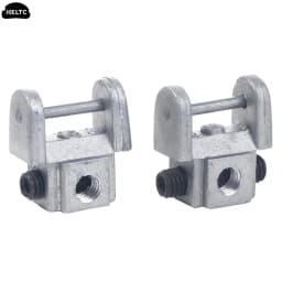 2PCS/SET Scroll Saw Blades Holders Pin-Less Blade Clamps Upper/Lower Blade Holder Scroll Saw Blade Conversion Kit