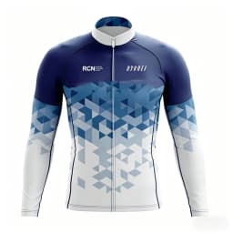 Rvouei Team Autumn Cycling Jersey Bib Pants Set Ropa Ciclismo Bicycle MTB Clothing Road Bike Suit Men Long Sleeve Bicicleta Set