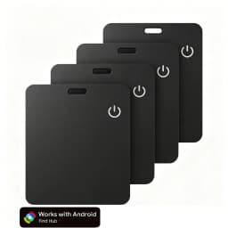 Wallet Finder For Android, Wallet Tracker Card Google App, Wireless Rechargeable Item Locator, Ip68 Smartcard Tracker Tag