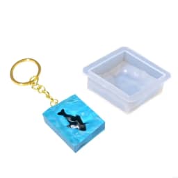 Large Square Resin Mould for Epoxy Resin Deep Cube Silicone Castes Accessory for Flower Preservation and Projects