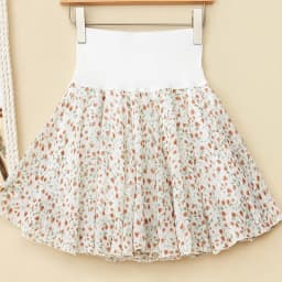 Summer Polka Dot Chiffon Short Skirt Women's High Waist A-Line Half-length Puffy Skirt Anti-Light Large Size Commute Style