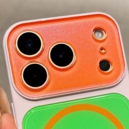 Magnetic Colorful Case For iPhone 18 17 16 15 14 Pro Max For MagSafe Crystal Glitter Back Soft Bumper Shockproof Cover