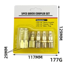 1 Set NPT Thread Pneumatic Quick Connector Rapiditie For Air Hose Fittings Coupling Compressor Accessories Release Fitting