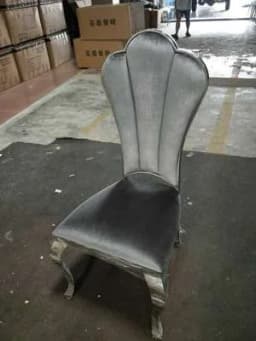 Creative Leather Dining Chairs Gold Legs Metal Apartment Fashion Living Room Chairs Waiting Relax Silla Plegable Household Items