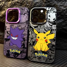 Anime Pokémons Hot Pikachus Phone Case For iPhone 16 15 14 13 12 11 mini Pro Max X XR XSMAX 8 7 Plus Anti Fall Matte Back Cover