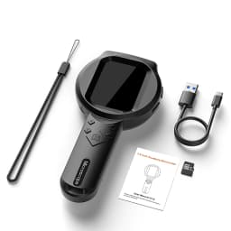 2.8'' IPS Digital Magnifier HD 1080P 100X Portable Microscope Handheld Mignifying Glass for Electronics Repair Check Jewelry