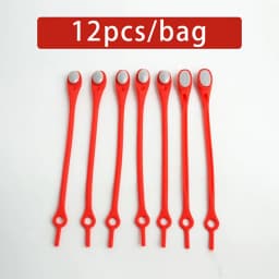 12pcs Stretch Silicone Shoelaces No Tie Shoe laces Elastic Laces Sneakers Adults kids Lazy Shoelace for Shoes Rubber Zapatillas